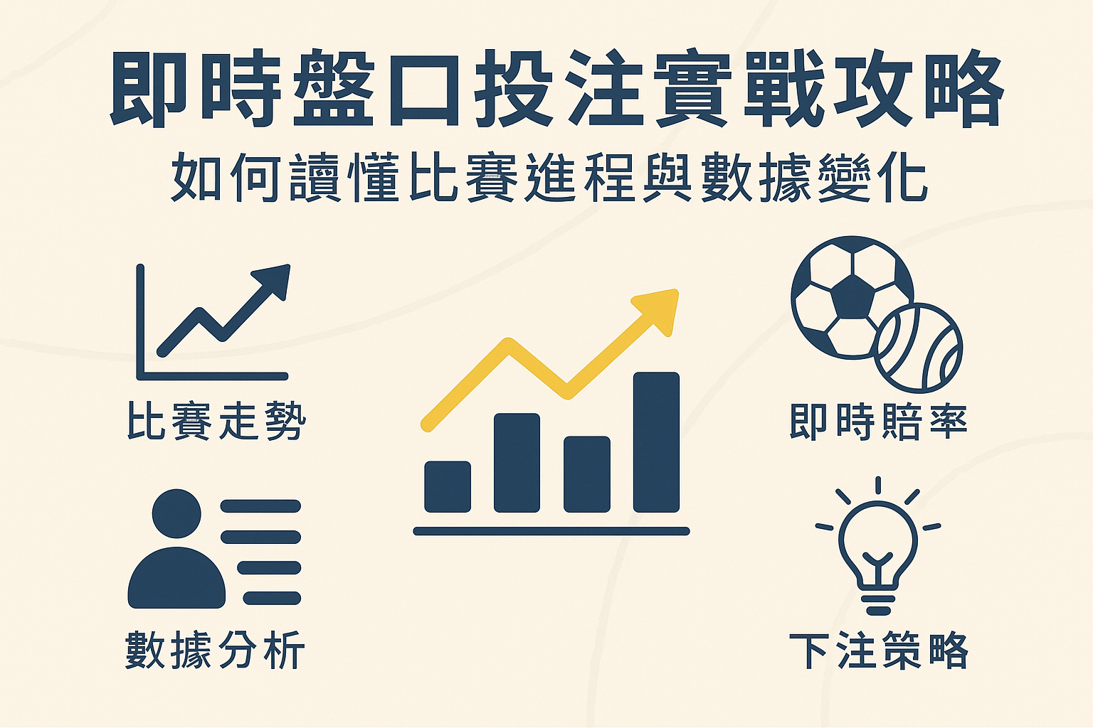 即時盤口投注與數據變化示意圖