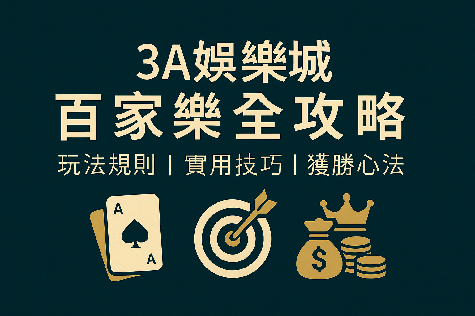 3A娛樂城百家樂|玩法與技巧