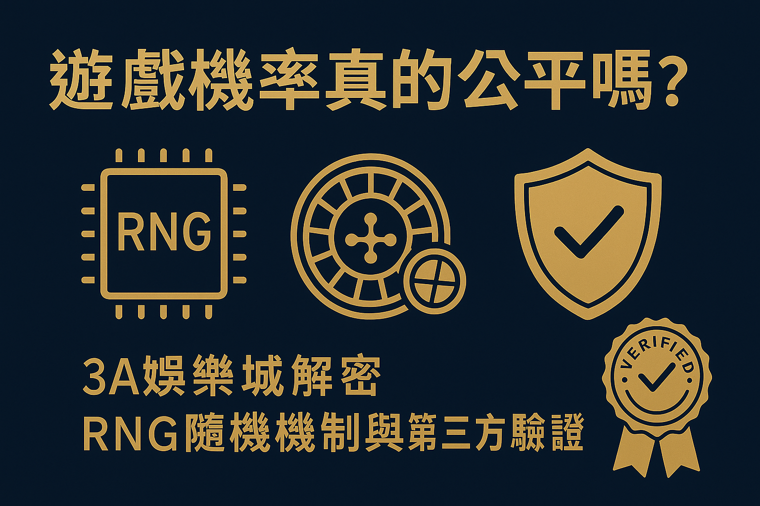 3A娛樂城RNG隨機機制示意圖